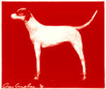 Untitled (Small Dog) - Red